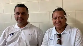 Indra and Finau Married Commentator Team