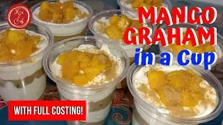 No Melting Mango Graham In A Cup | Mix N Cook