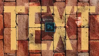 BLEND TEXT TO ANY SURFACE | TEXT EFFECT | PHOTOSHOP TUTORIAL