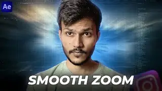 🔥 Smooth ZOOM IN-OUT Transition in After Effects (Pro Editing Trick!)