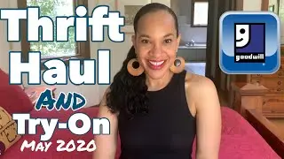 HUGE CLOTHING TRY-ON THRIFT HAUL | May 2020