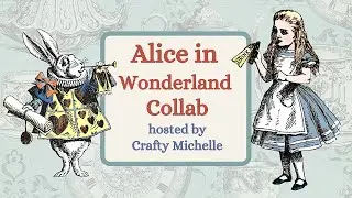 Alice In Wonderland Hop - DIY MINI SCRAPBOOK, mini album idea + tips!