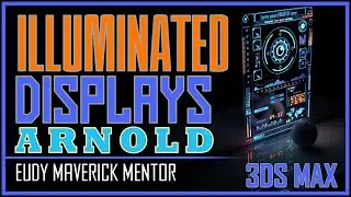 Illuminated Displays in 3DS Max | Arnold