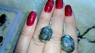 ИНДИЙСКОЕ СЕРЕБРО И САМЫЕ ЗИМНИЕ, МОРОЗНЫЕ И СИЯЮЩИЕ СЕВЕРНЫМ СИЯНИЕМ КАМНИ 💎❄️💎❄️🎄🌟👑💞💍