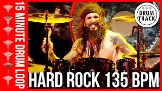 Drum Beat 135 bpm - Groove Drum Track 135 BPM HARD ROCK | Batería 135 BPM HARD ROCK