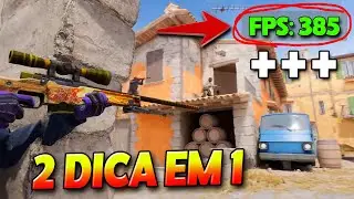 How to display FPS in CS2 and improve input lag.