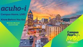 ACUHO-I Campus Home. LIVE! 2024 Know Before You Go!
