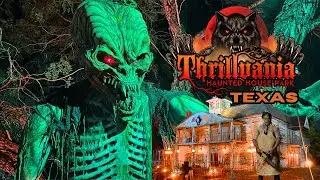 THRILLVANIA Haunted House TEXAS - World Famous Verdun Manor is Terrifying! Full 2023 Walkthrough