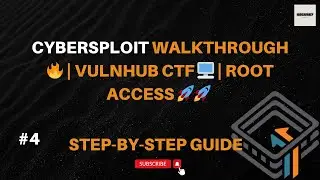 Cybersploit Walkthrough | VulnHub Machine | Step-by-Step Hacking Guide #04