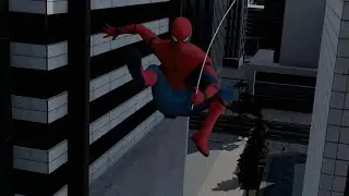 Spider-Man Swinging Fan Animation | Blender Animation