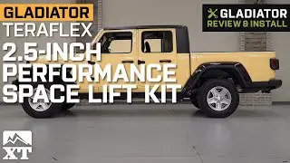 Jeep Gladiator JT Teraflex 2.50-Inch Performance Spacer Lift Kit Review & Install
