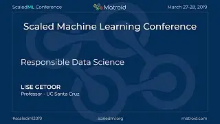 Lise Getoor - Responsible Data Science