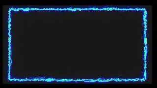 Neon Light Border | snow overlay | background video effects hd black screen | Background Loop