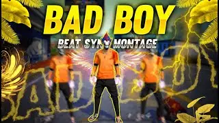 World's Fastest Beat Sync Montage || Best Edited Free Fire Montage || Bad Boy