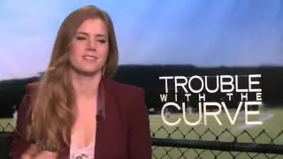 Amy Adams talks about working with Clint Eastwood in Trouble with the Curve