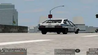 Не удачная погоня - ДПС! BeamNG Drive 🚔