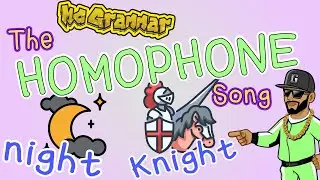 The Homophone Song | MC Grammar 🎤 | Educational Rap Songs for Kids 🎵