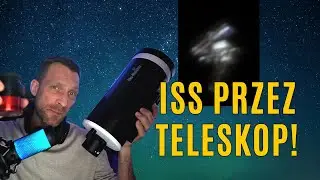 ISS Space Station through the Mak127 telescope