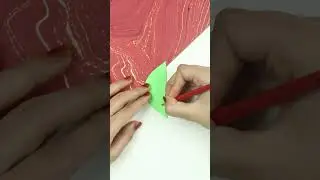 How to Make Paper Flower Leaves - DIY Easy Paper Leaf Making Tutorial