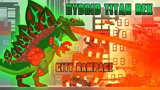 Hybrid Titan Rex: City Rampage 🐲 All Characters