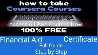 Learn on Coursera: Free Courses and Financial Aid: A Beginner's Guide In Balochi Language