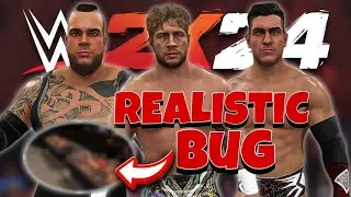 WWE 2K24 Major Bug! + New REALISTIC Caws!