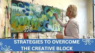 STRATEGIES to OVERCOME the CREATIVE BLOCK + How this piece came together (check out the inspiration)
