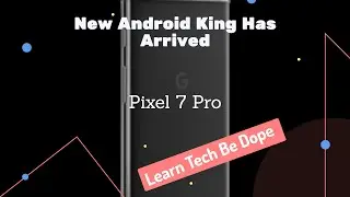 Google Pixel 7 Pro Unboxing