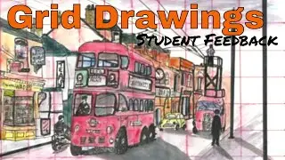Drawing with a Grid: Student Feedback