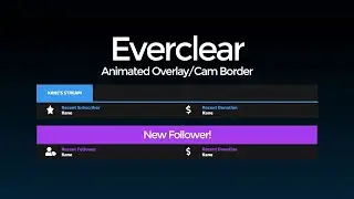 Twitch Facecam Border WITH ALERTS - StreamShift