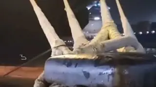 NEVER stand where this guy is standing!😳