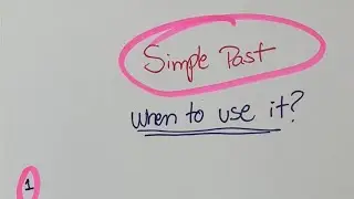 When to use the Simple Past? #english #learnenglish