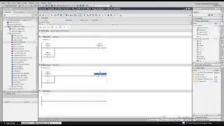 PLC Basic 1: Tia Portal Siemens Basic SCL Network in Lad Program