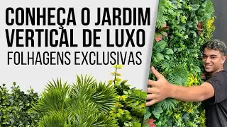 Tendência em decoração para 2023 Jardim Vertical Luxo - Fácil de Instalar @DecoraFloresArtificiais