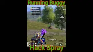 🚙Running Buggy Sananana Spray😱 Hack or wott💥💥BGMI #shorts