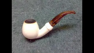 Pipe repair-restore: Meerschaum Block (then and now)