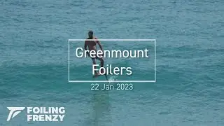 Greenmount surf foil crew - Prone foiling with so many friends :-) 4K