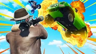 RPG's VS Bikes, & Car (GTA 5 Online Funny Moments)