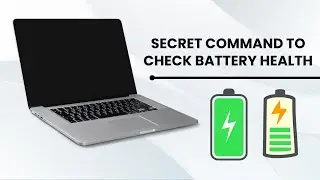 Used Laptop Scam Alert! Reveal Battery Truth with 1 Command Before Buying