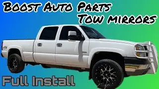 Full Tow Mirror Install For 2003 - 2007 Silverado - Boost Auto Parts
