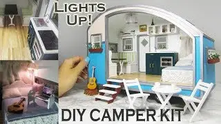 DIY Caravan Dollhouse Kit (with a modern spin!)