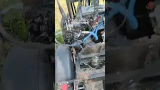Самодельный минипогрузчик. Экскаватор.
