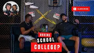Javion and Hess talk #boxing #school & College?