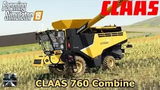Farming Simulator 2019 / CLAAS LEXION 760 COMBINE / Mod Review