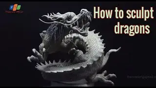 How to sculpt dragons from clay, clay monsters | Thân ích Official