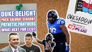 Diaz ACC coach of the year? | Pathetic Panthers | ECU fires Houston | CJ Bailey is NC State's future