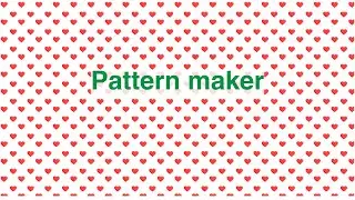 Pattern maker with free Canva | Canva New Magic Features