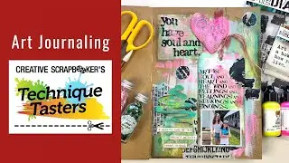 Art Journaling - Technique Tasters #347