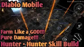Anima The Game - Damage Hunter:Hunter Build Pure Damage with skill build