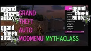 Grand Theft Auto V Mod Menu|Mythaclass|RGH/Jtag